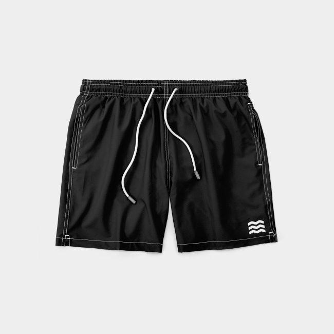 Short de Praia Black & White