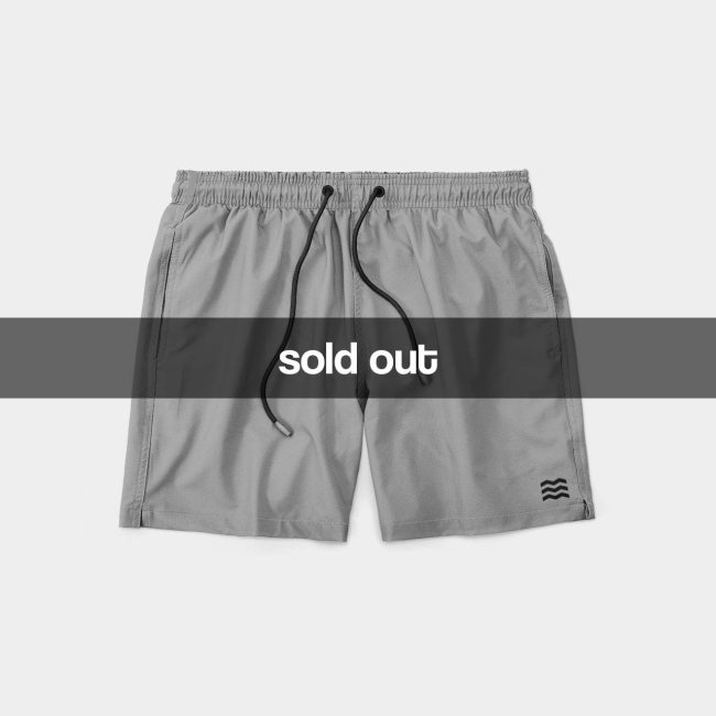 Short de Praia Masculino Mint Cinza