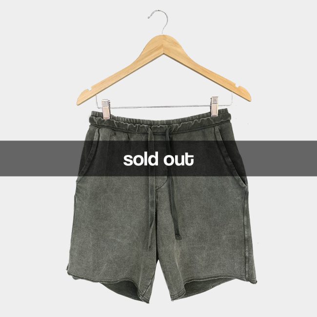 Short de Moletom Masculino Verde Musgo
